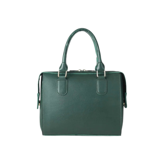 Jupes Green Faux Leather Elegant Style Handbag