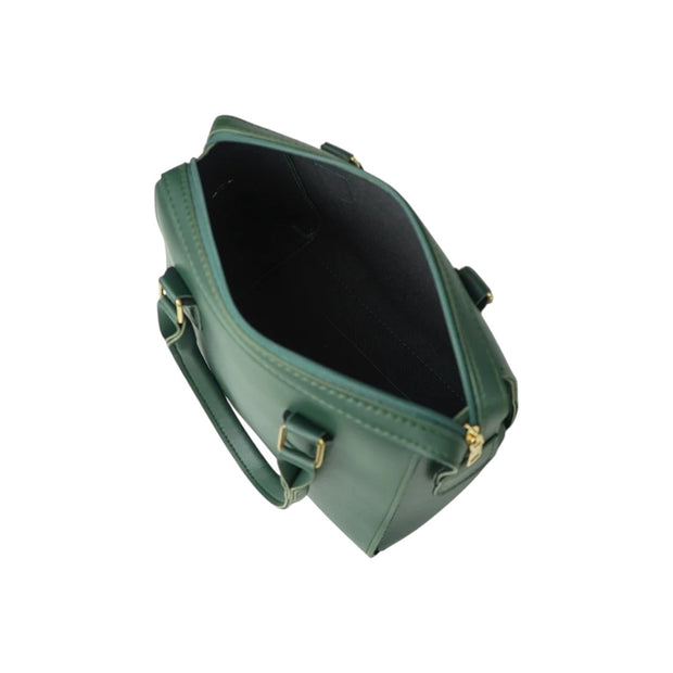 Jupes Green Faux Leather Elegant Style Handbag